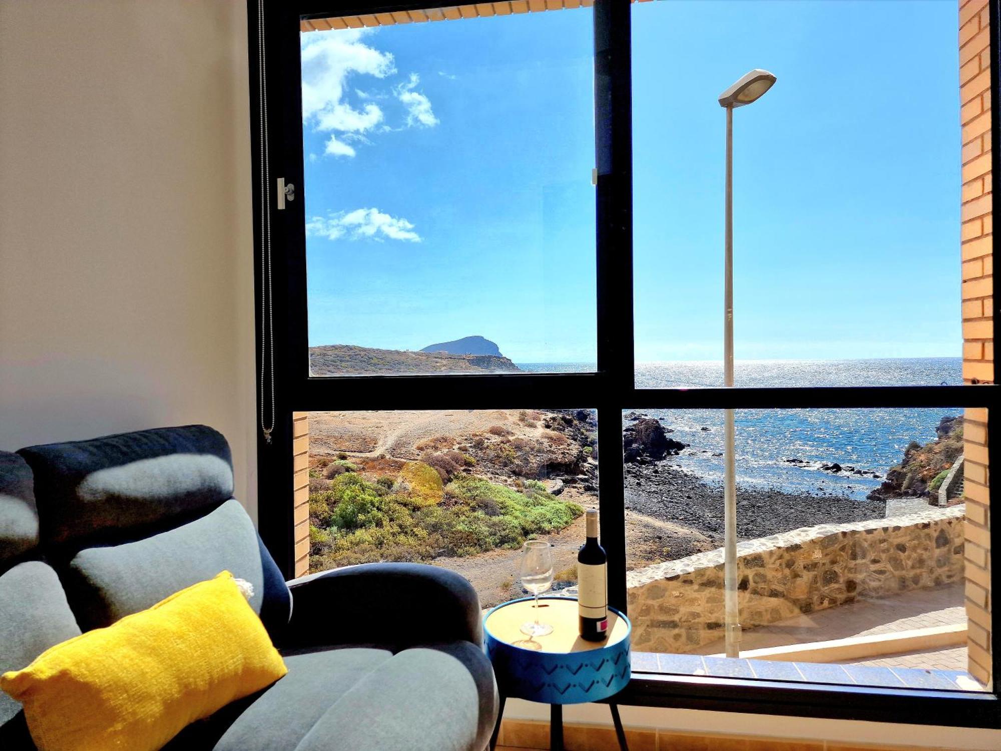 Las Rocas By The Ocean, Wifi And Sea View Лос-Абрігос Екстер'єр фото